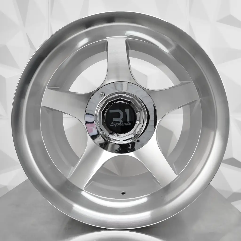 RIN 17X10 5-127/139.7 R1 SPORT M5928 SILVER MACHINE FACE+LIP ET-45 CB87.1