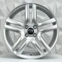 RIN 17X7 5-100 R1 SPORT VH768 HYPER SILVER ET38 CB57.1