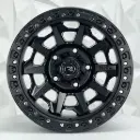RIN 15X8 6-139.7 R1 SPORT QC1261 MATE BLACK ET0 CB110.1