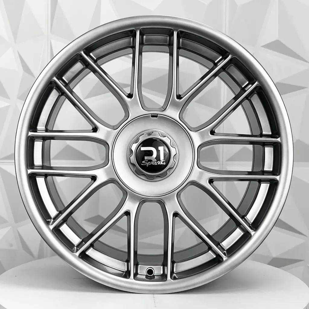 RIN 17X8 4-100/114.3 R1 SPORT 478 HYPER BLACK ET15 CB73.1