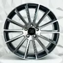 RIN 19X8 5-112 R1 SPORT M073-FF GUNMETAL MACHINE FACE ET35 CB66.6