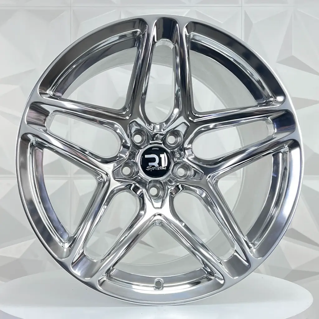 RIN 18X11 5-114.3 R1 SPORT QC1812 FULL POLISH ET6 CB73.1
